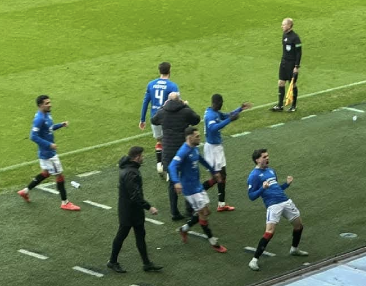 Holding Firm – Rangers 3-0 Celtic