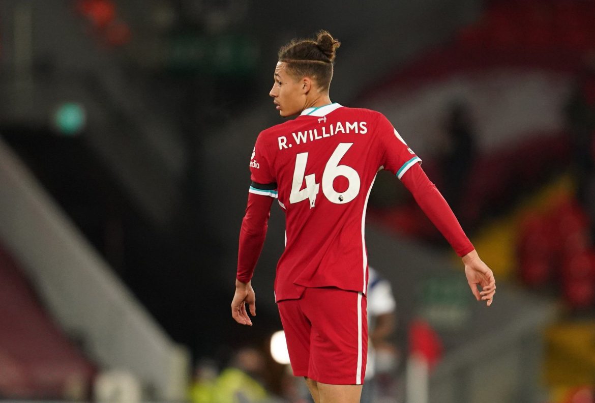 Rhys Williams produced a superb display against Spurs